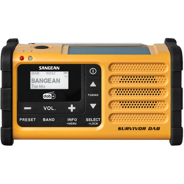 Sangean MMR-88 digitalradio (oransje)