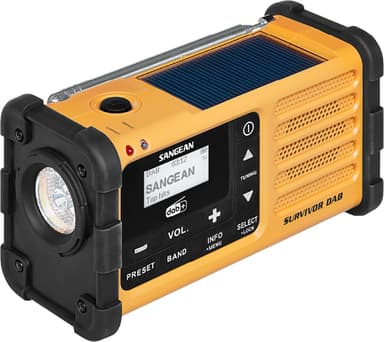 Sangean MMR-88 digitalradio (oransje)