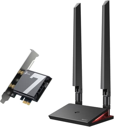 TP-Link TBE550E WiFi 7 PCIe adapter