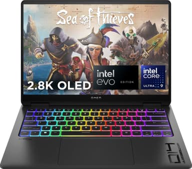 HP Omen Transcend 14 Ultra 9-185H/32/2048/4070 14" bærbar gaming-PC