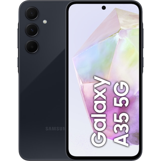 Samsung Galaxy A35 5G smarttelefon 8/256GB (sort)