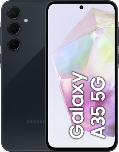 Samsung Galaxy A35 5G smarttelefon 8/256GB (sort)
