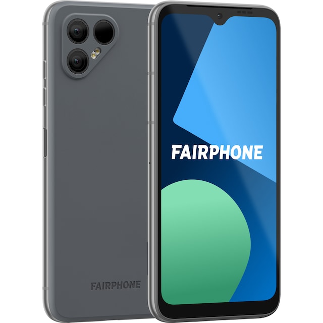 Fairphone 4 – 5G smarttelefon 6/128GB (grå)