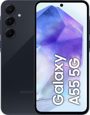 Samsung Galaxy A55 5G smarttelefon 8/256GB (marineblå)