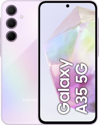 Samsung Galaxy A35 5G smarttelefon 8/256GB (lilla)