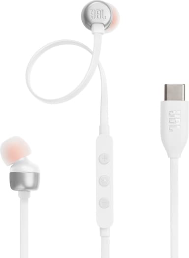 JBL Tune 310 USB C øreplugger (hvit)