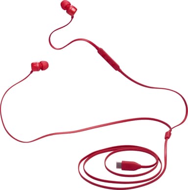 JBL Tune 310 USB C øreplugger (rød)