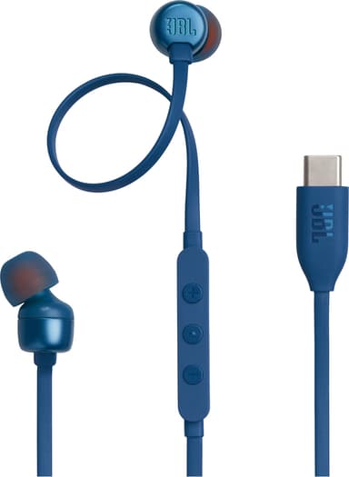 JBL Tune 310 USB C øreplugger (blå)