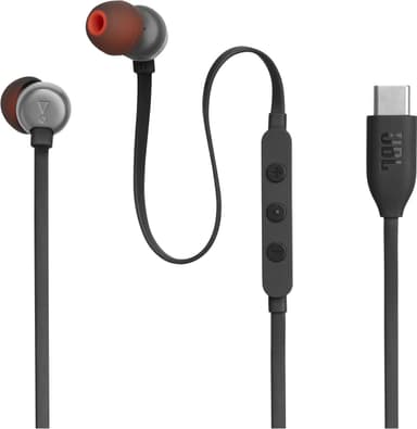 JBL Tune 310 USB C øreplugger (sort)