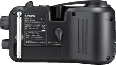 Sangean MMR-77 analog radio (sort)