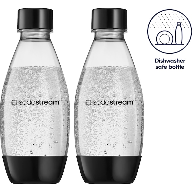 SodaStream DWS Fuse kullsyreflaske 1748223770 (2-pk., sort)