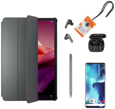 Lenovo Tab P12 foliodeksel (grå)