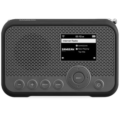 Sangean WFR-39 internettradio (sort)