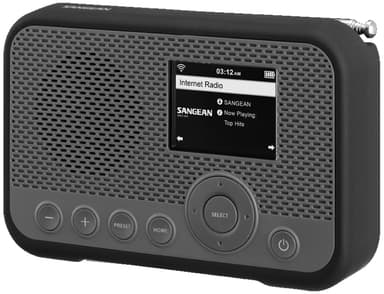 Sangean WFR-39 internettradio (sort)