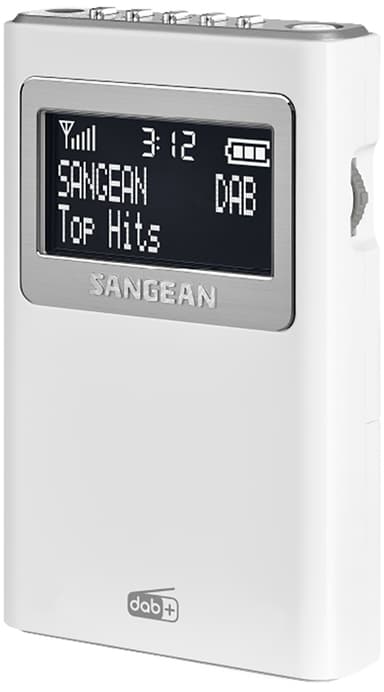 Sangean DPR-39 digitalradio (hvit)