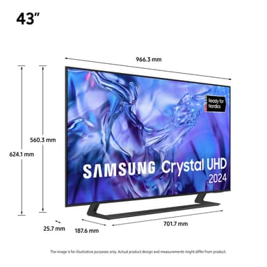 Samsung 43" DU8575 4K Smart-TV (2024)