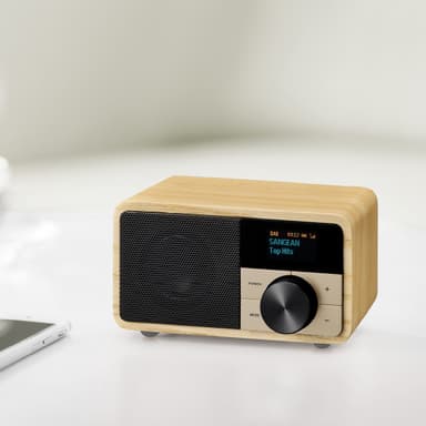 Sangean DDR-7 digitalradio (naturlig tre)