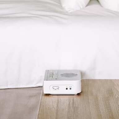 Sangean RCR-5 klokkeradio (sølv)