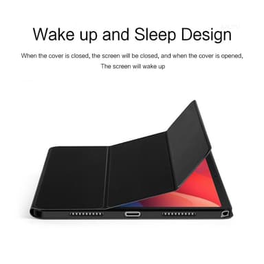 Tri-fold Deksel til Lenovo Tab M11 - Svart
