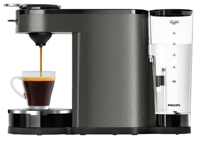 Senseo Switch 3in1 kaffemaskin Base+ HD6597/50 (titan)