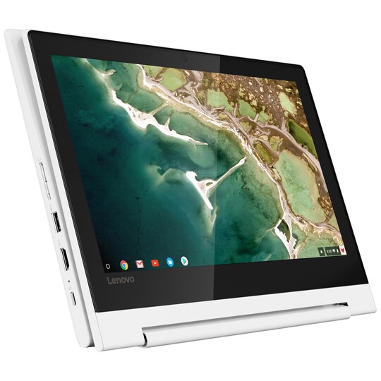 Lenovo Chromebook C330 11,6" 2-i-1 bærbar PC (hvit)