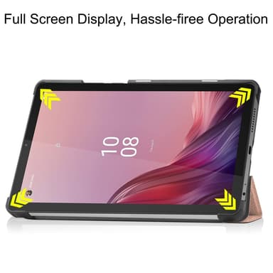 Trifoldbart deksel til Lenovo Tab M9 - RoseGold