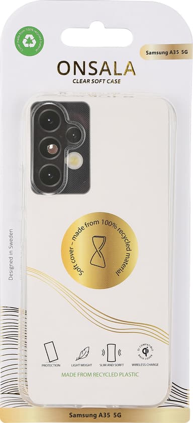 Onsala Samsung Galaxy A35 5G gjennomsiktig deksel