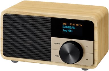 Sangean DDR-7 digitalradio (naturlig tre)