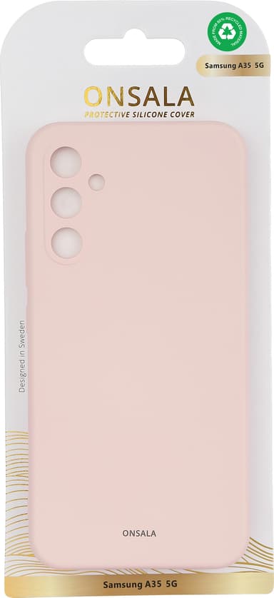 Onsala Samsung Galaxy A35 5G silikondeksel (rosa)