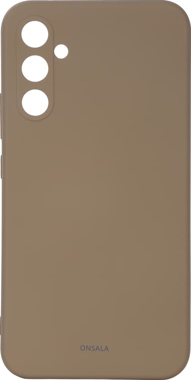 Onsala Samsung Galaxy A35 5G silikondeksel (brun)