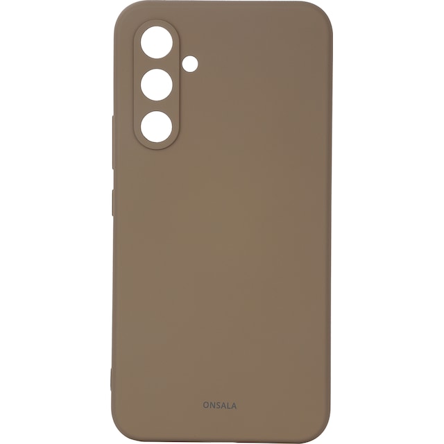 Onsala Samsung Galaxy A55 5G silikondeksel (brun)