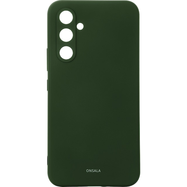Onsala Samsung Galaxy A55 5G silikondeksel (grønn)