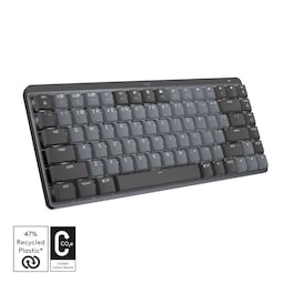 Logitech MX Mechanical Mini trådløst tastatur (grafitt)