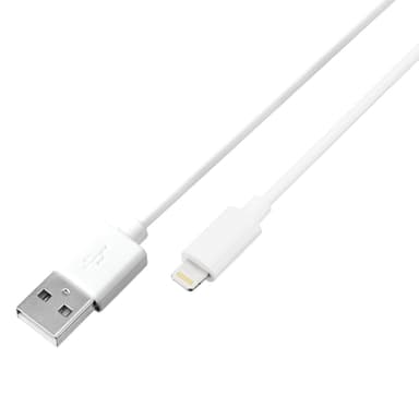 Sandstrøm Bulk Lightning-kabel 1,8 m (hvit)