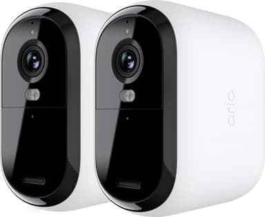 Arlo Essential 2K XL utendørs sikkerhetskamera (2-pakning)