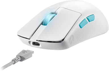 Asus Harpe Ace Aim Lab Editon trådløs mus (hvit)
