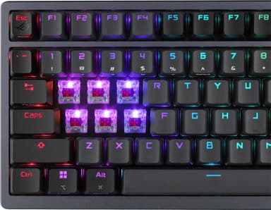 Asus ROG Azoth trådløst tastatur (Gunmetal)