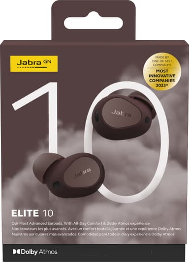 Jabra Elite 10 helt trådløse in-ear hodetelefoner (coca)
