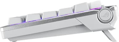 Asus ROG Azoth trådløst tastatur (Moonlight White)