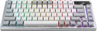 Asus ROG Azoth trådløst tastatur (Moonlight White)