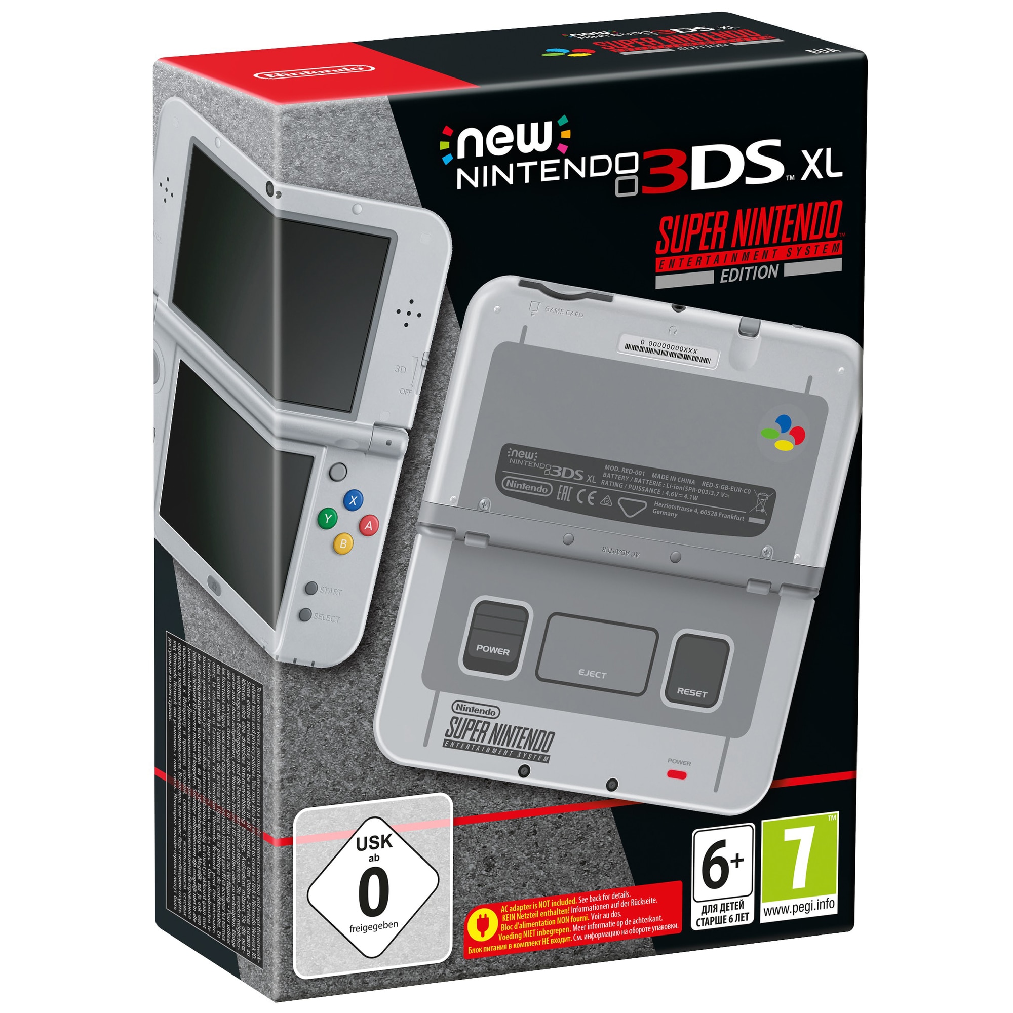 New 3DS XL spillkonsoll SNES - Elkjøp