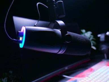 CHERRY XTRFY NGALE R, Premium-USB-Mikrofon Für Aufnahmen, Gaming