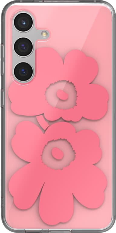 Samsung Galaxy S24 Marimekko Dual Layer deksel (rosa)