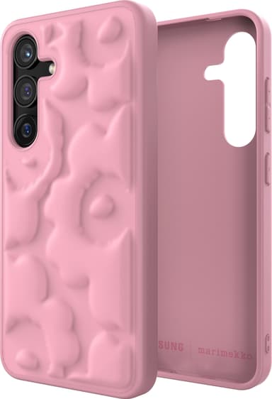 Samsung Galaxy S24 Marimekko Embossed deksel (rosa)