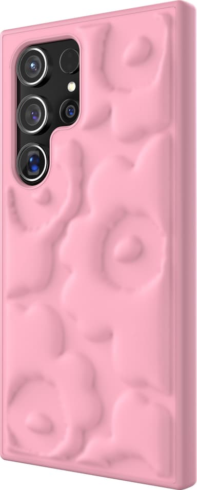Samsung Galaxy S24 Ultra Marimekko Embossed deksel (rosa)