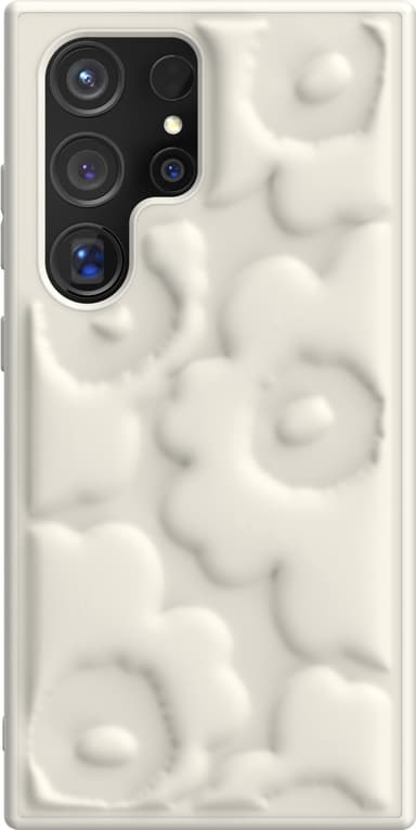 Samsung Galaxy S24 Ultra Marimekko Embossed deksel (beige)