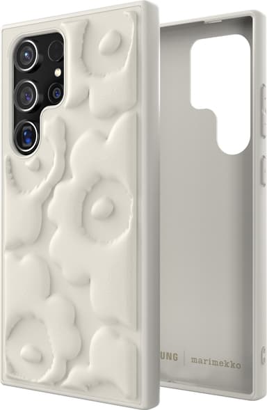 Samsung Galaxy S24 Ultra Marimekko Embossed deksel (beige)