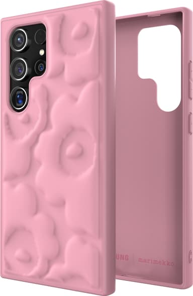 Samsung Galaxy S24 Ultra Marimekko Embossed deksel (rosa)