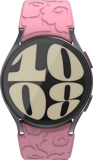 Samsung Galaxy Watch 6 Marimekko klokkestropp S/M (rosa)