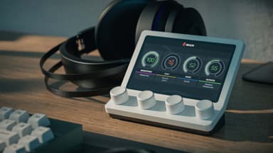 Beacn Mix lydkontroller (hvit)